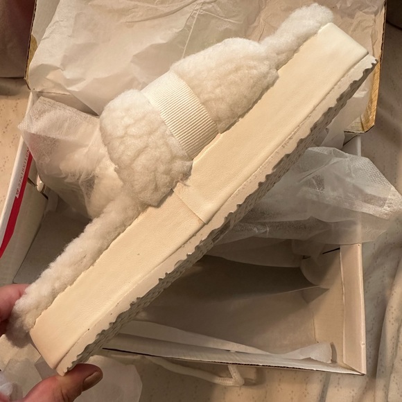 Nature Breeze white platform sandals - Picture 2 of 5